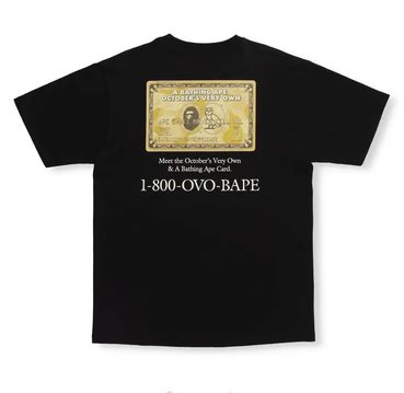 Card BAPE X OVO T Shirt